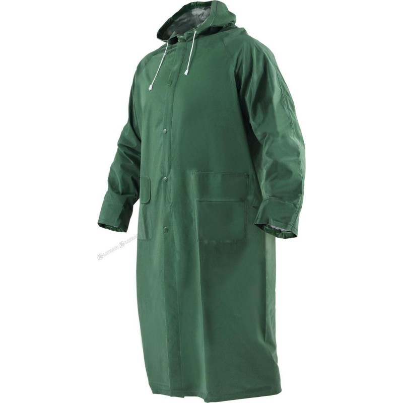 Płaszcz przeciwdeszczowy zielony "XL" STALCO 44077