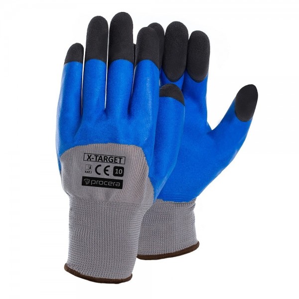 Rękawice bilatexowe niebieskie A0505,A0506