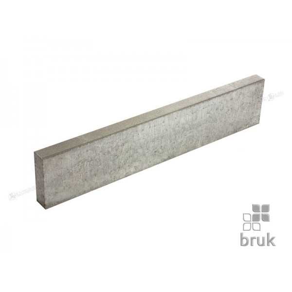 Obrzeże betonowe BRUK 100 × 30 × 8 cm grafitowe...