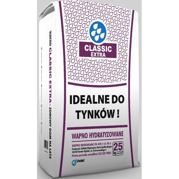 Wapno hydratyzowane Lhoist Classic Extra CL...