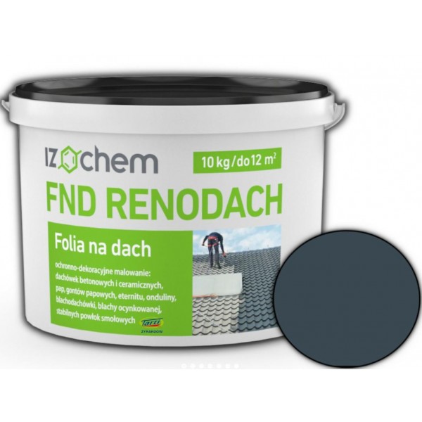 Izochem FND RENODACH elastyczna powłoka ochrono-dekoracyjna grafit 7024 - 10kg