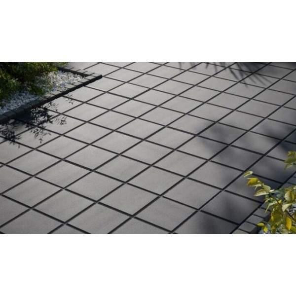 Kostka KWADRATKA 6 cm grafit  BRUK ( 11 warstw )