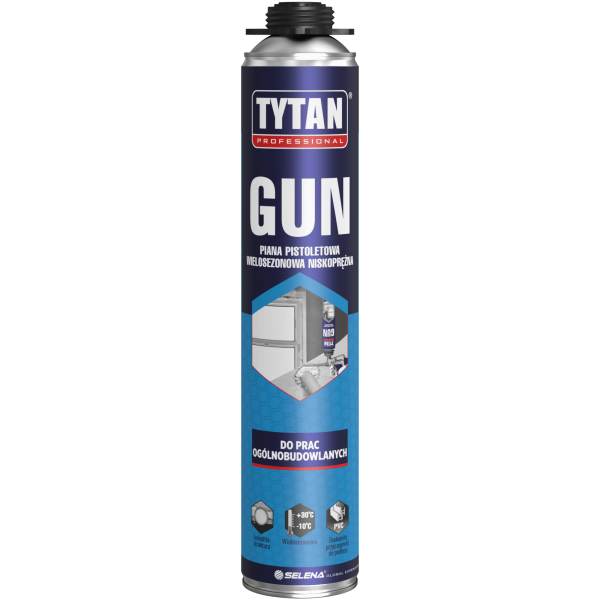 TYTAN Piana pistoletowa GUN profesional 750ml
