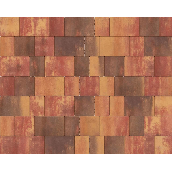 Kostka BRUK PROSTY I 6 cm colormix barwy...