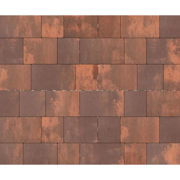 Kostka WENA 6 cm colormix DARK BRUK ( 9 WARSTW )