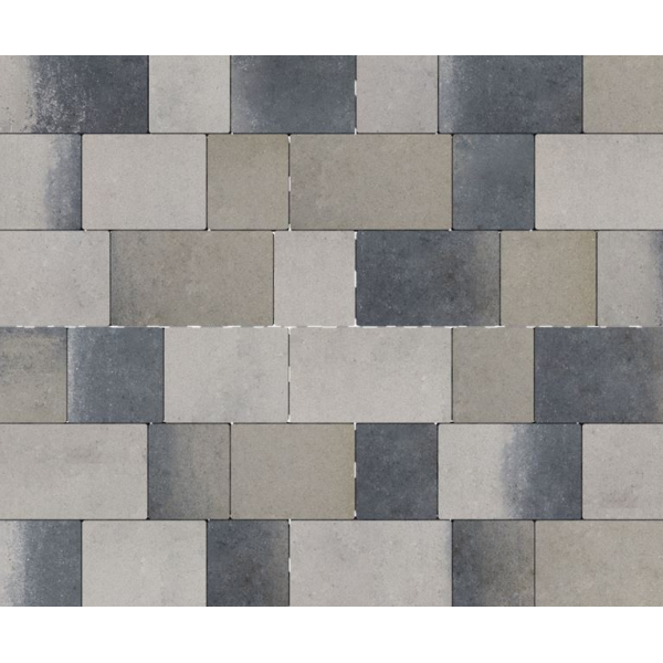 Kostka WENA 6 cm tricolor pixel BRUK ( 9 WARSTW )