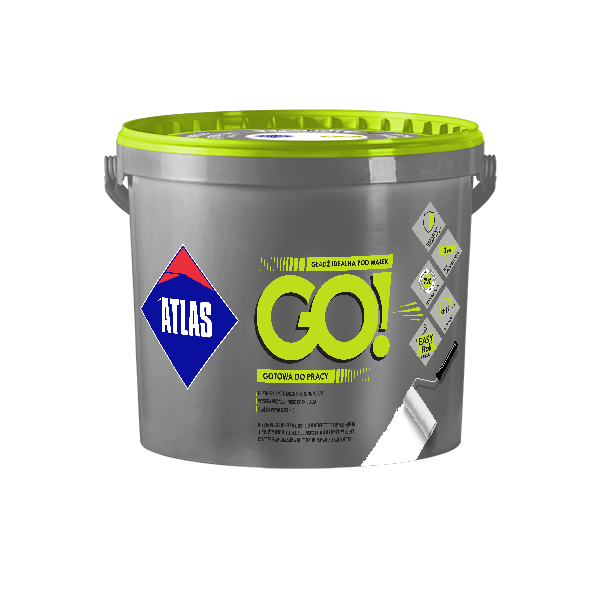 ATLAS GO! 25 kg – gotowa gładź szpachlowa pod...