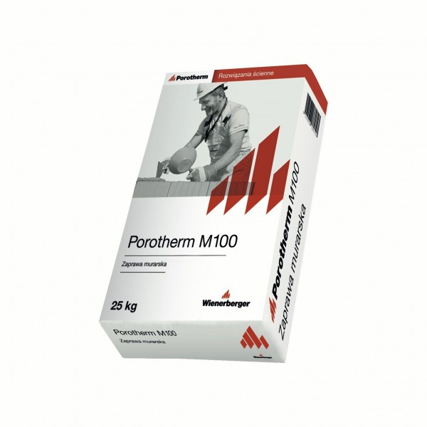 Porotherm zaprawa murarska M100 25kg